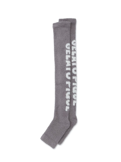 [Sleep] Logo Jacquard Travel Compression Socks gelato pique