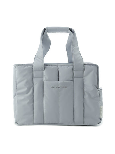 【CAT&DOG】Quilting Carrier Bag gelato pique