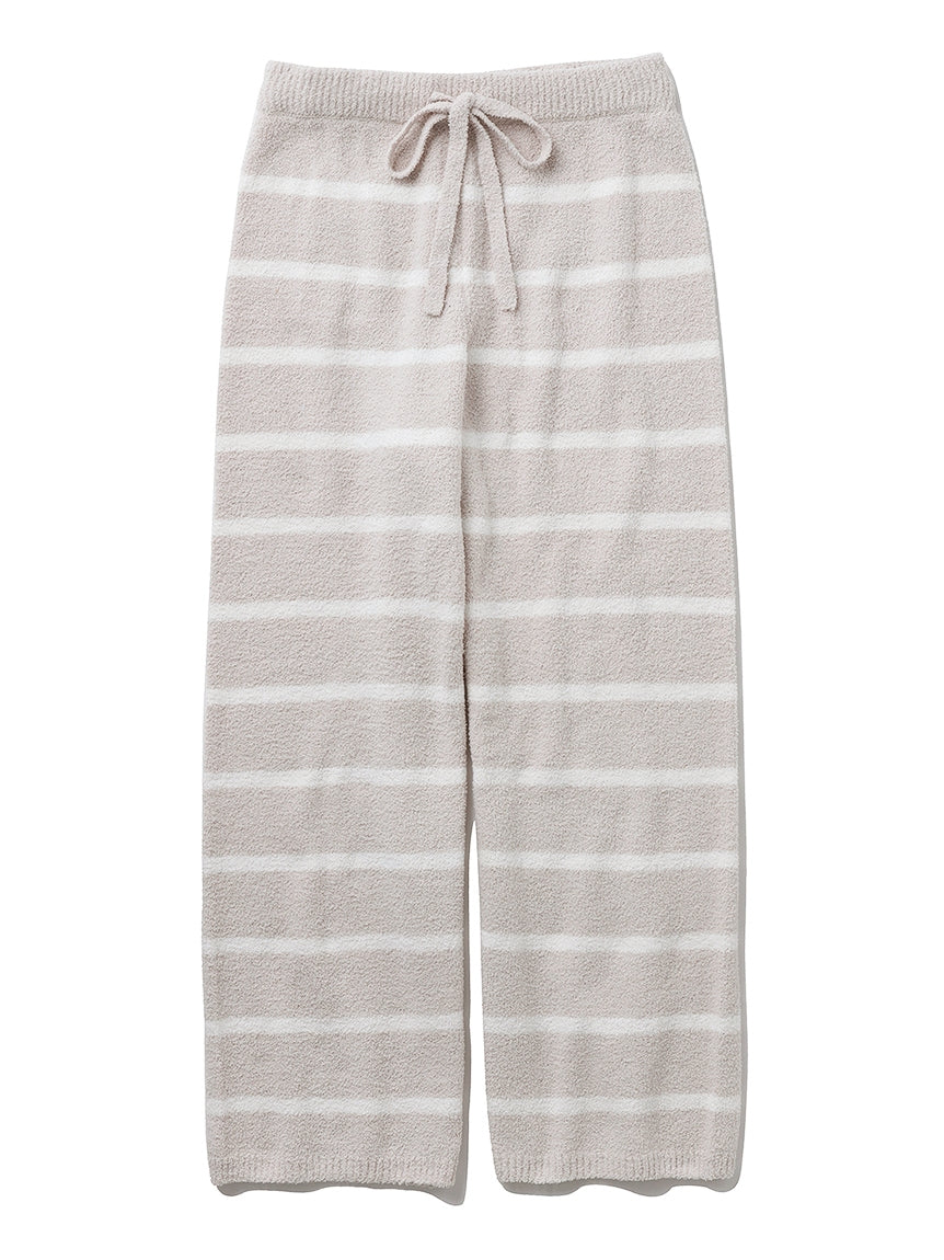Airy Moco Cute Variety Jacquard Border Long Pants