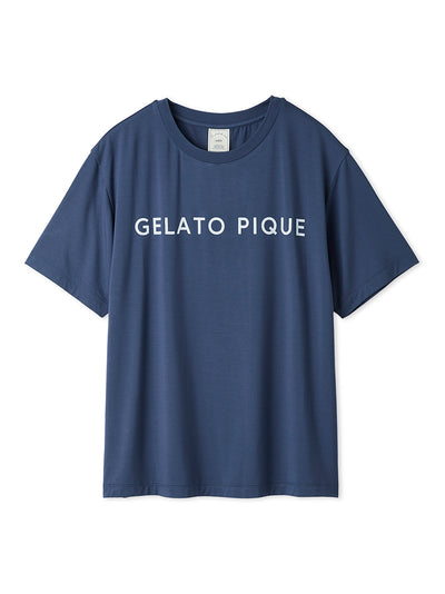 Cool Rayon Variations Logo-printed T-shirt gelato pique