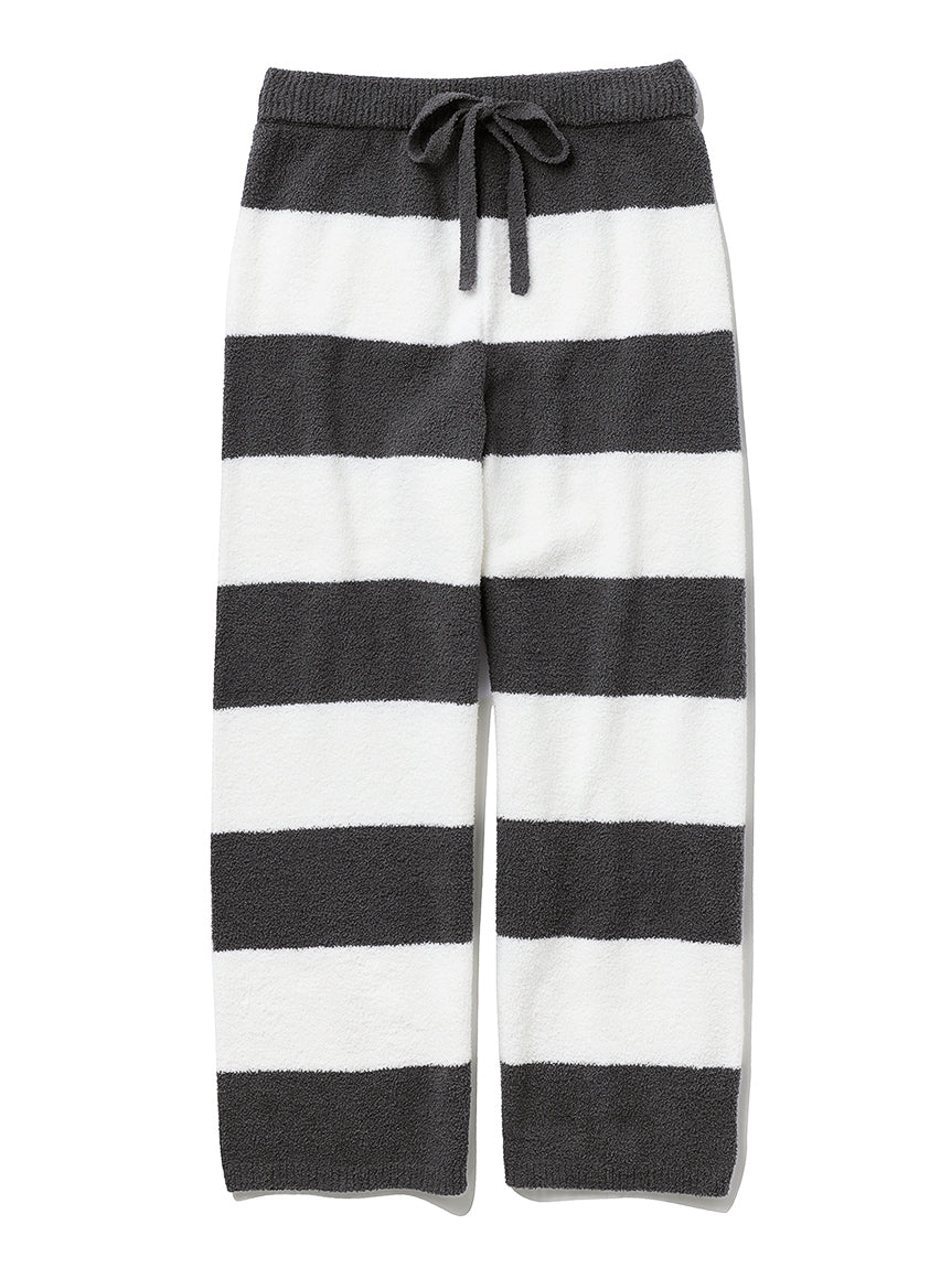 Airy Moco Cute Variety Jacquard Border Long Pants