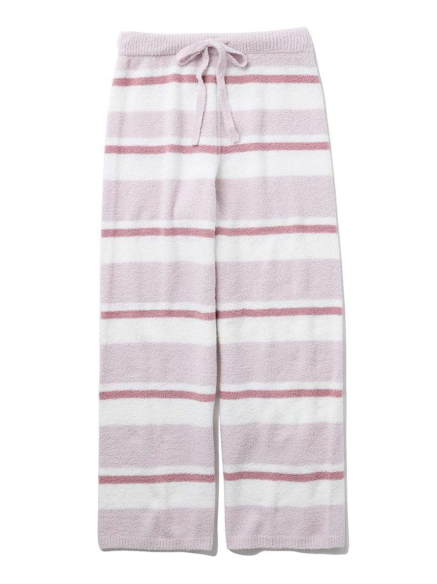 Airy Moco Cute Variety Jacquard Border Long Pants