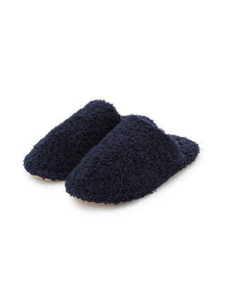 Gelato Pique Men's Basic Gelato Autumn Room Shoes in navy, front view
