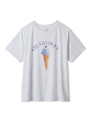 Cool Rayon Sorbet Printed T-shirt