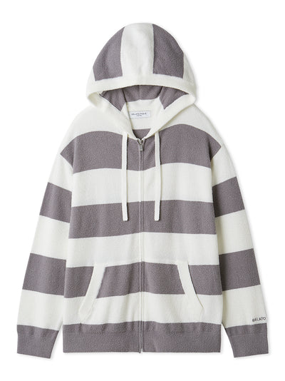 Men's Spring Smoothie 2 Striped Hoodie gelato pique