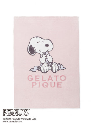 [PEANUTS] [Sleep] Smoothie Jacquard Half Blanket