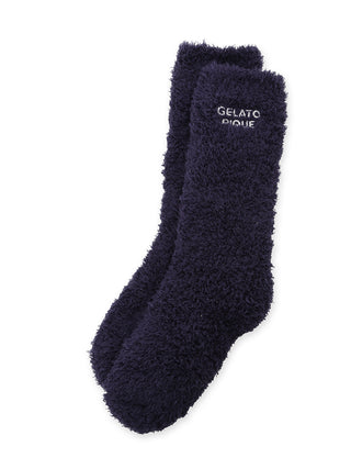 Gelato Pique Basic Gelato Autumn Socks in navy, front view