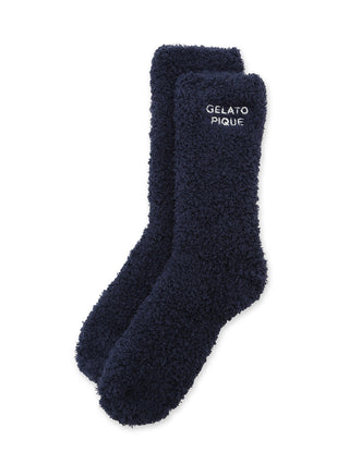 Gelato Pique Men's Basic Gelato Autumn Socks in navy, front view