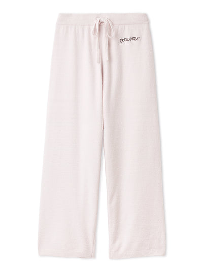 Airy Moco Logo Embroidery Pants gelato pique