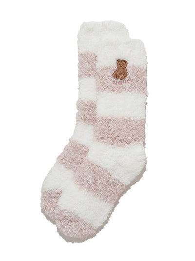 Bear Sagara Melange 2 Border Socks gelato pique