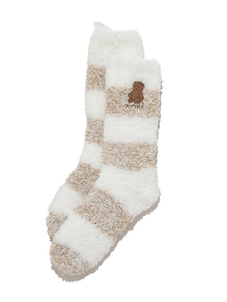 Men's Bear Sagara Melange 2 Border Socks