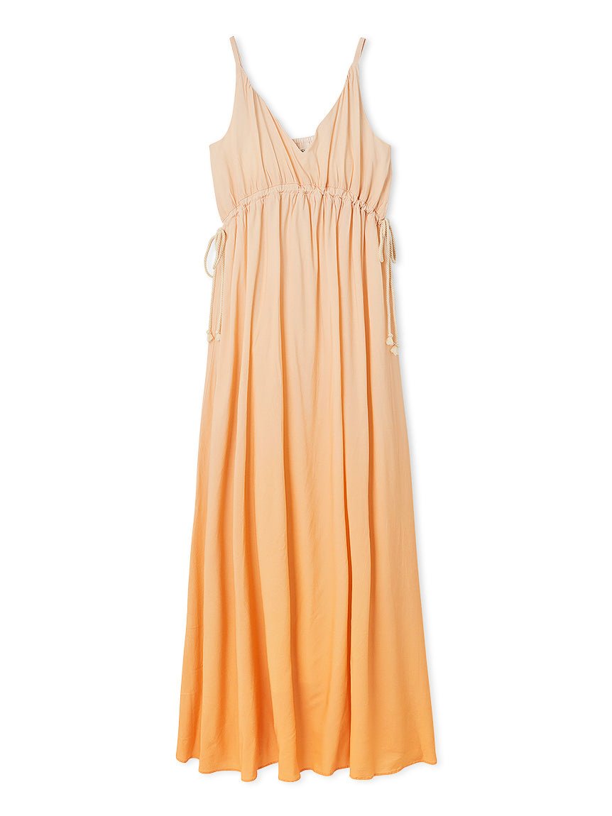 Gradation Drawstring Dress