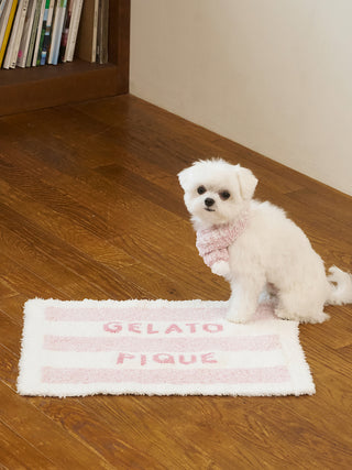 [CAT&DOG] Gelato Pique 2 Border Pet Blanket