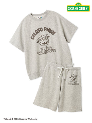[SESAME STREET] Unisex Fleece Pullover & Shorts Set
