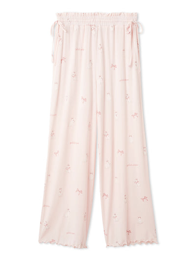 Ribbon Bunny Long Pants gelato pique