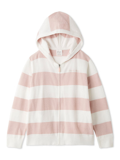 Smoothie Lite 2 Striped Summer Hoodie gelato pique