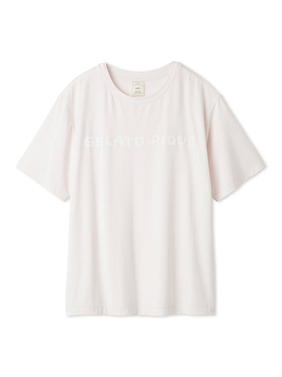 Cool Rayon Variations Logo-printed T-shirt gelato pique