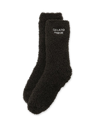 Gelato Pique Men's Basic Gelato Autumn Socks in dark gray, front view