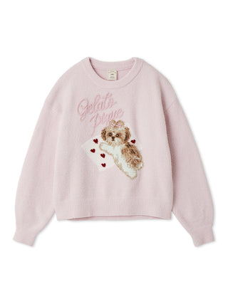 Shih Tzu Jacquard Pullover