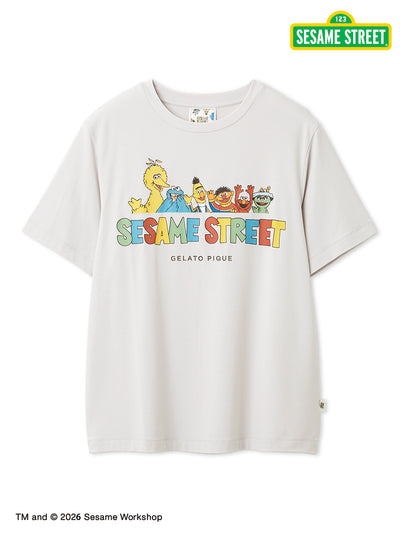 [SESAME STREET] One-Point T-shirt gelato pique