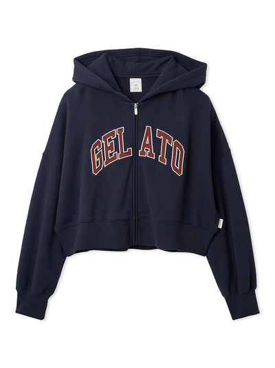 College Logo Hoodie gelato pique