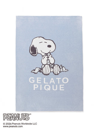 [PEANUTS] [Sleep] Smoothie Jacquard Half Blanket