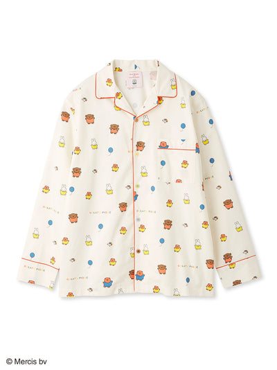 [Dick Bruna] HOMME Patterned Flannel Shirt gelato pique