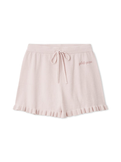 Airy Moco Frill Shorts gelato pique