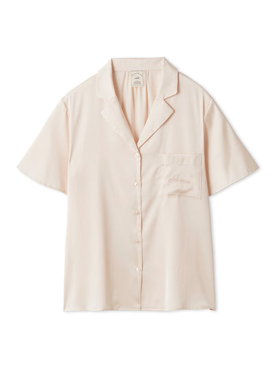 Spring Colorful Satin Shirt gelato pique