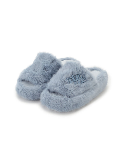 Faux Fur Room Slippers gelato pique