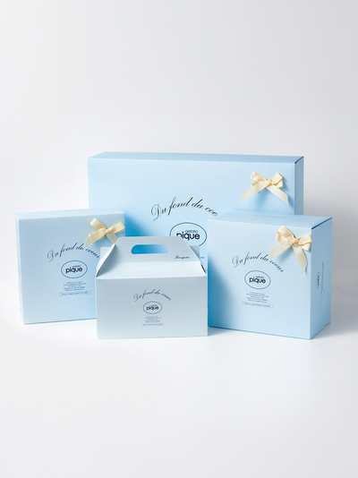 Gift Box Packaging S-L Box gelato pique