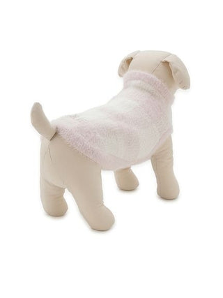 [CAT&DOG] Checkered Pet Pullover