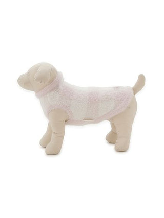 [CAT&DOG] Checkered Pet Pullover