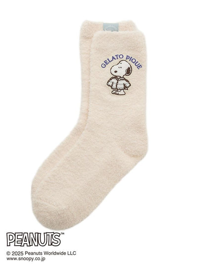 [PEANUTS] Men's Original Art Jacquard Socks gelato pique
