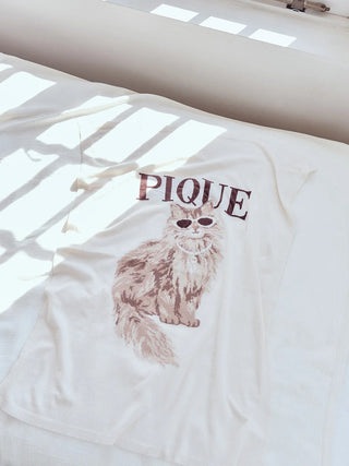 Fashionable Cats & Dogs Jacquard Smoothie Blanket