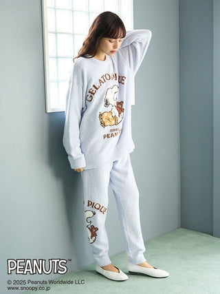 [PEANUTS] Original Art Jacquard Pullover