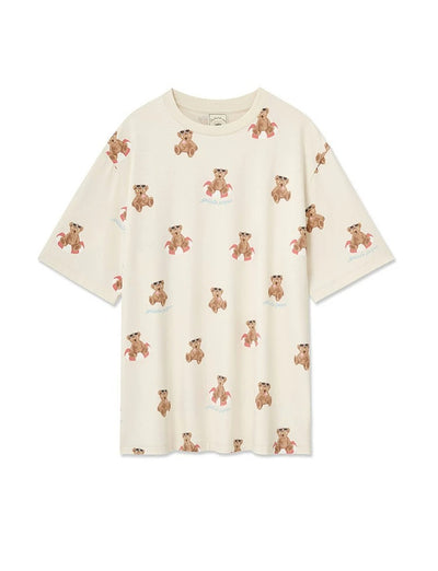 Summer Bear T-shirt gelato pique