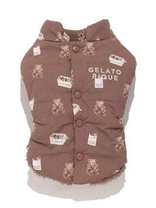 [CAT&DOG] Back-Open Puffer Pet Jacket - view 2