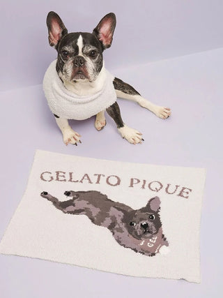 [CAT&DOG] Baby Moco French Bulldog Printed Pet Blanket - view 4