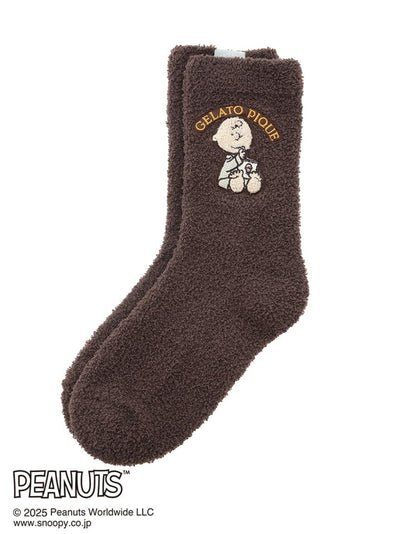 [PEANUTS] Men's Original Art Jacquard Socks gelato pique