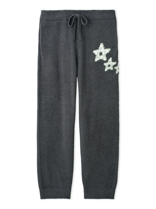 Gelato Pique Men's Baby Moco Spaceship Jacquard Pants in dark gray, front view