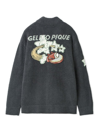 Men's Baby Moco Spaceship Jacquard Cardigan - view 4