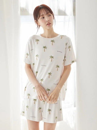 Summer Motifs Cool Rayon T-shirt & Shorts Set