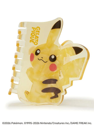 Yellow Gelato Pique 【Pokémon】Hair Claw Clip featuring Pikachu.