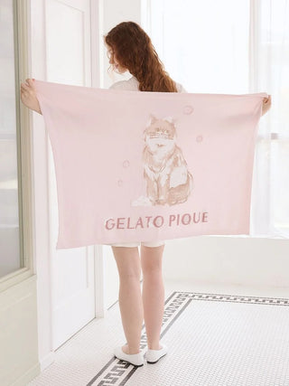 Bath Time Cat Blanket