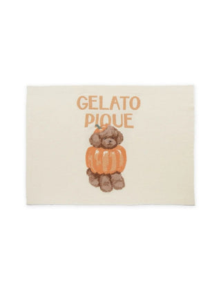 Gelato Pique [HALLOWEEN] Night Parade Dogs Jacquard Blanket in cream
