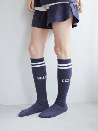 Airy Moco Sporty Jacquard Socks