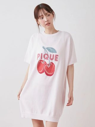 Smoothie Fruit Jacquard Dress