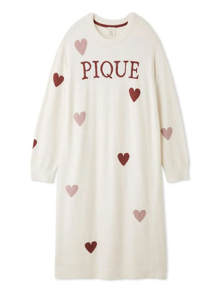 Hot Smoothie Heart Jacquard Dress - view 2