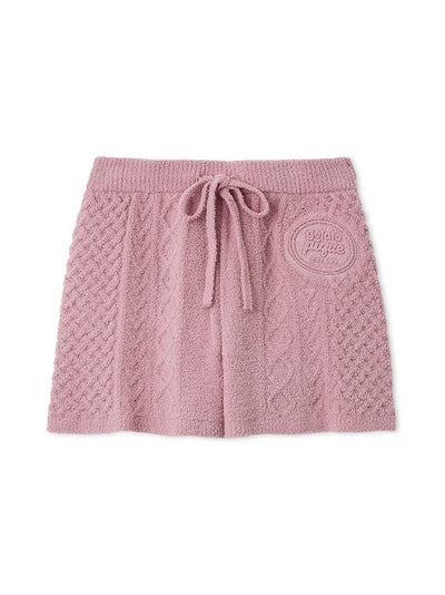 [Valentine] Airy Moco Aran Shorts gelato pique